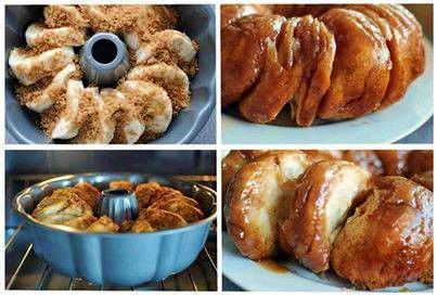 Easy Biscuit Cinnamon Rolls with Syrup Glaze