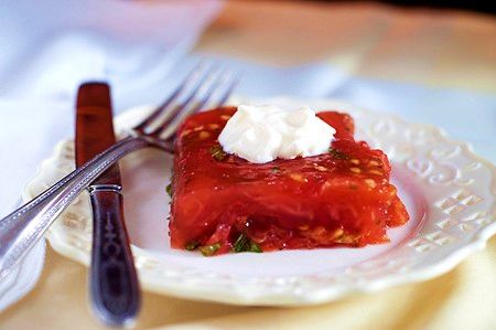 Old Fashioned Tomato Aspic