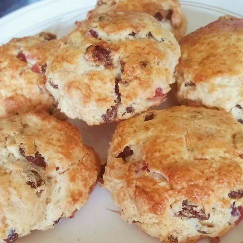 Classic Cherry and Raisin Scones Recipe - Easy British Tea Time Treat