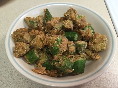 Fried Bhindi (Okra)