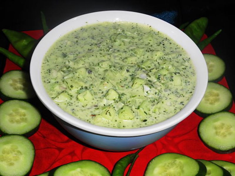 picture of Kheere ka Raita (Cucumber Raita)