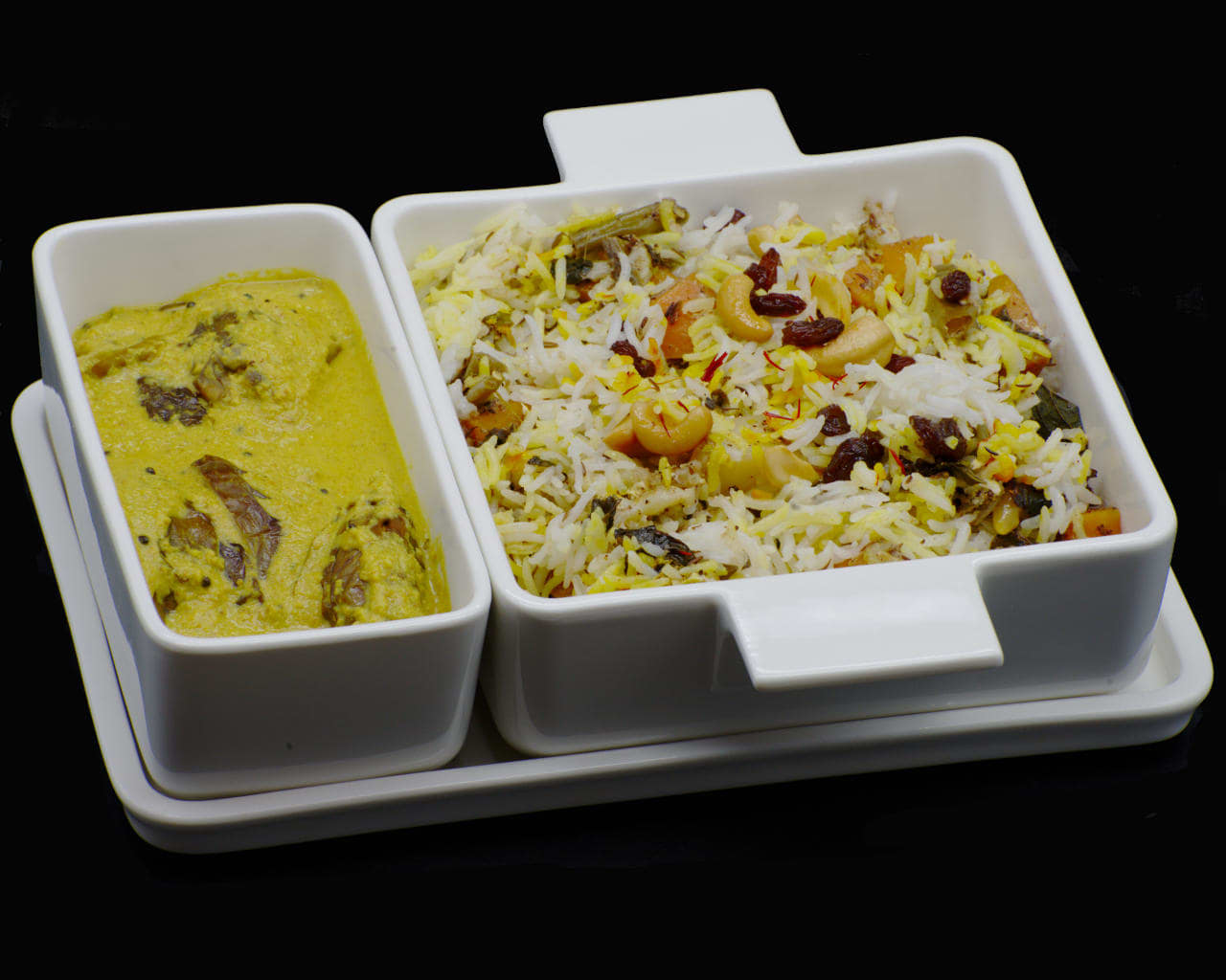 Hyderabadi Vegetable Dum Biryani Image