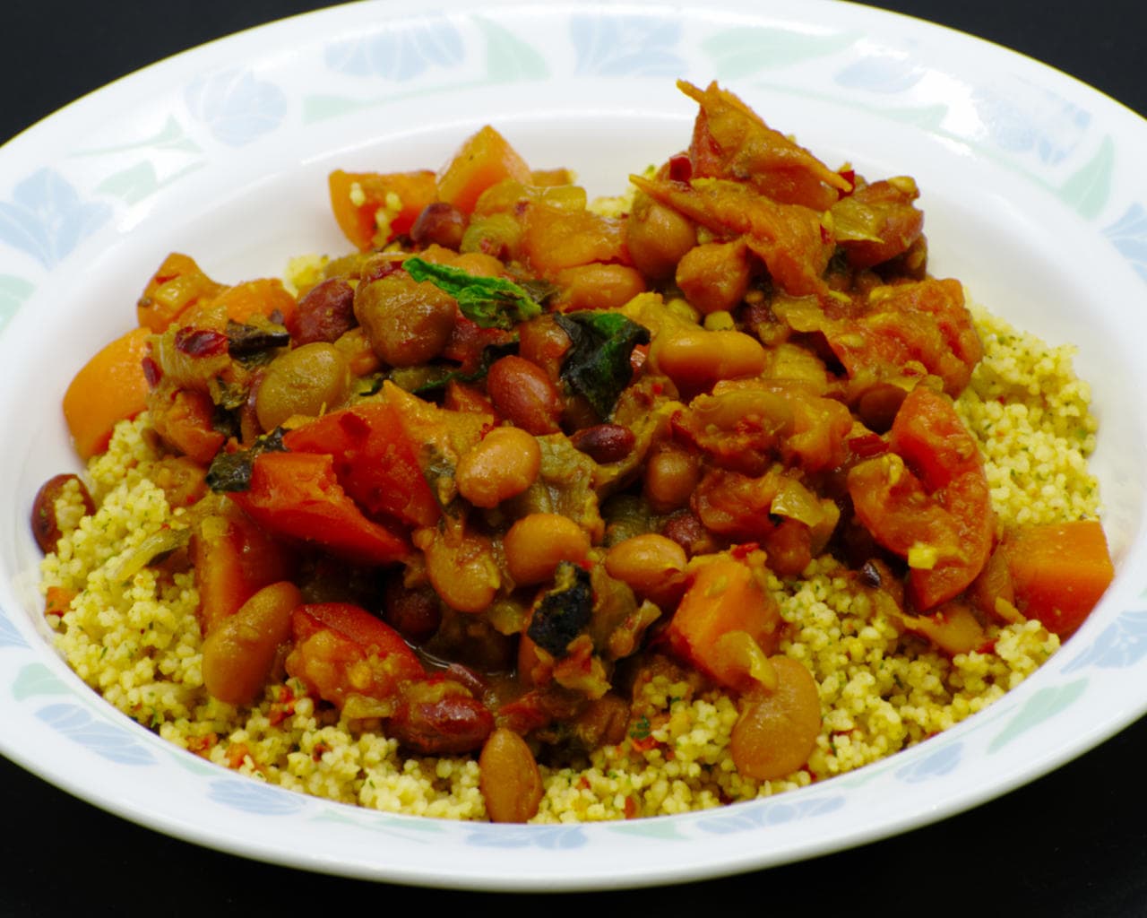 Vegetable and Beans Tagine Image