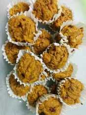 Pumkin Cranberry muffins