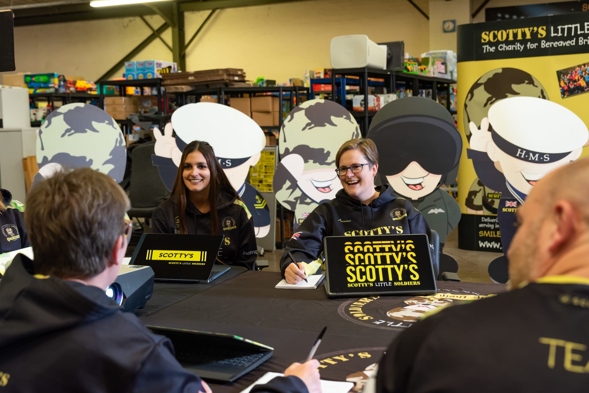Emma and Charlie from the Families team