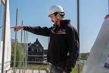 Werkvoorbereider Thijs bij Van Wanrooij