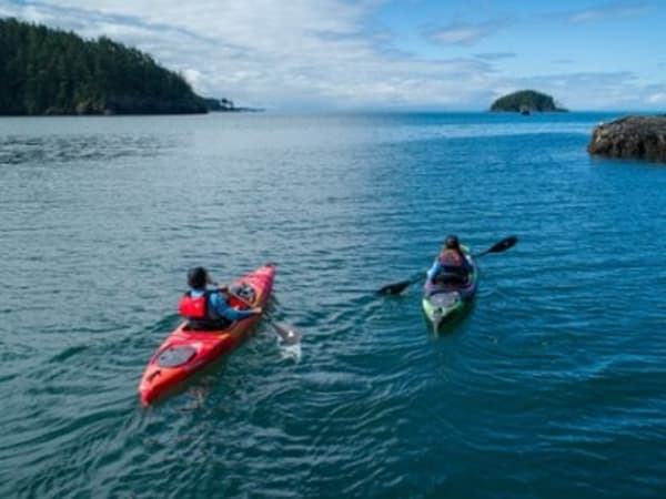 Stable and easy-to-navigate kayak - Kayak rental at The Beacons Resort on Lake Minocqua