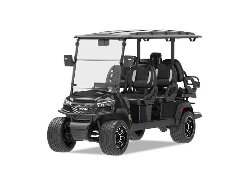2026 Street Legal ICON I60LX-6 Passenger  Black Cart Service rental - image 1 of 5