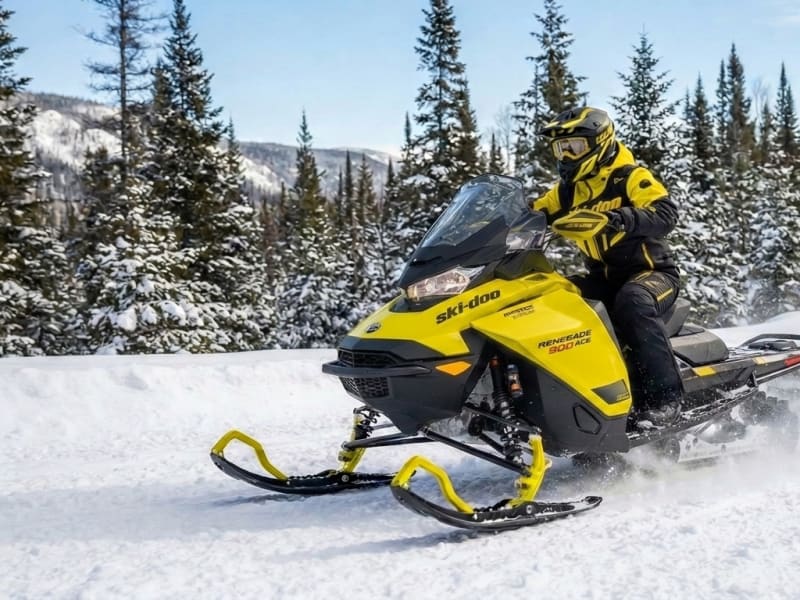 Ski Doo Renegade Sport 137" -900CC Single Rider Four Stroke Snowmobile rental - image 1 of 1