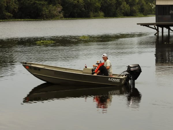 Lowe 14' Tiller - 20 HP