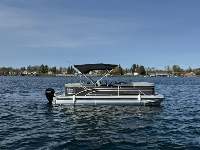 #6 Bennington 22SV - 60 HP Mercury Four Stroke Command Thrust Pontoon rental - image 1 of 1