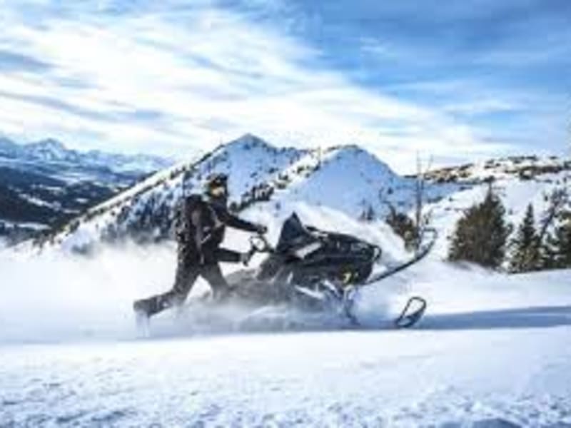 Polaris PRO RMK 163 - 850 CC Snowmobile rental - image 1 of 1