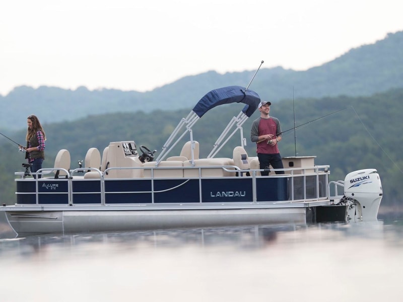 Landau 21' Island Breeze Rear Fish - 75 HP Pontoon rental - image 1 of 1
