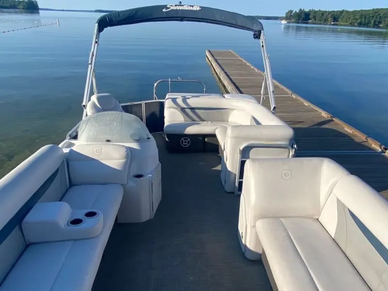 23' Sweetwater Blue Pontoon 11-12 Passenger Pontoon Boat rental - image 2 of 2