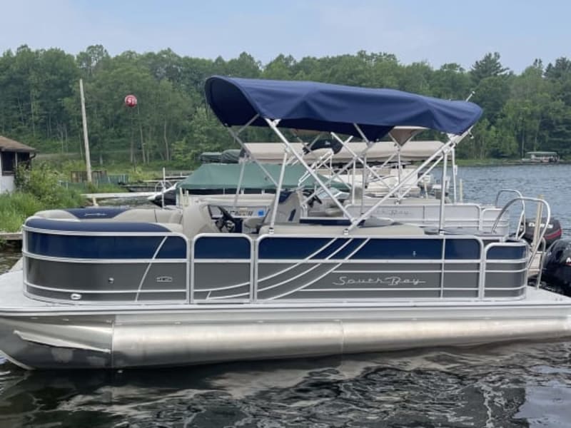 South Bay 22′ Tritoon FISH (BLUE) Pontoon rental - image 1 of 1