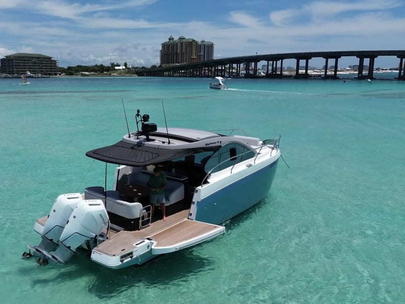 Beneteau GT 40 41'  European Yacht - Bachelorette or Family fun for 12 rental - image 2 of 12