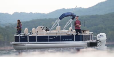Landau 21' Island Breeze Rear Fish - 75 HP