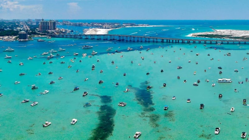 Destin Florida rental location at Panhandle Yachting