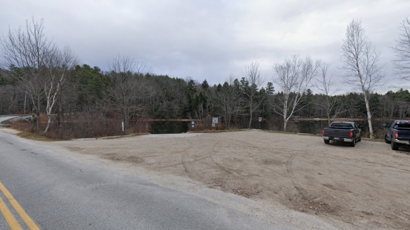 Upper/Middle Range pond  rental location at Sebago Lake Boat Rentals
