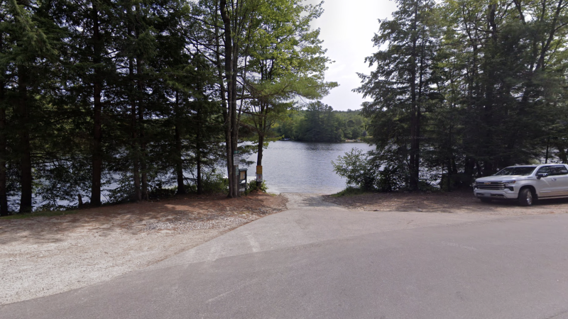 Moose Pond Denmark Launch  rental location at Sebago Lake Boat Rentals