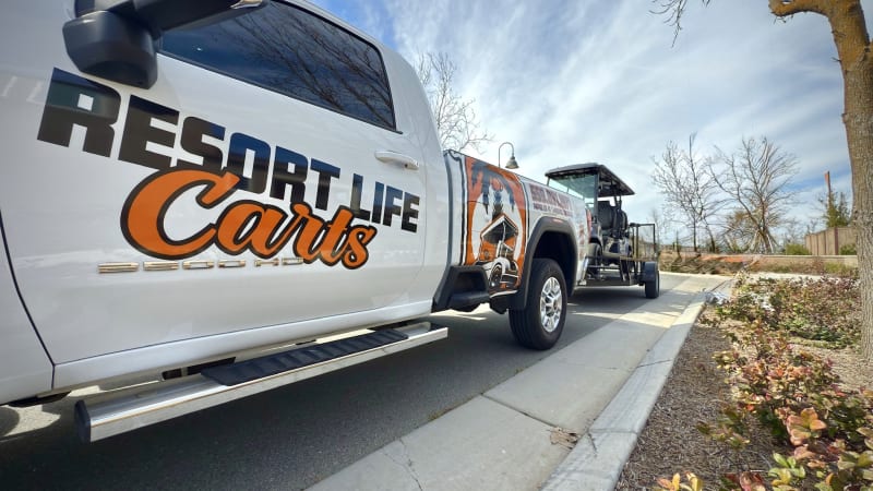 Madera California-Delivery rental location at Resort Life Carts