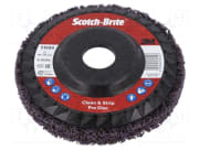 3M Purple Scotch Brite disk 115x22mm -  51889