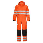 Coverall w/Hood, 5/5/2, Hi-Viz