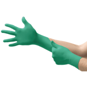 Gloves Ansell  Touchntuff, Powder free, green