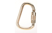 MSA Carabiner,Steel,25 mm Gate