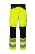 Trousers yellow/black, EN 20471 class 2