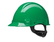 3M Safety Helmet Peltor G3001 1000 V, Green, Ratch, Leather