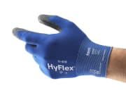 Gloves Ansell Hyflex, PU coating nylon liner