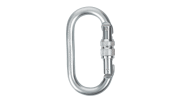 MSA Steel Screwgate Carabiner, 16mm Gate