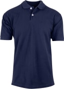 Polo pique unisex, Milano, Navy Blue