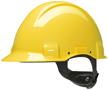 3M Safety Helmet Peltor G3001 1000 V, Yellow, Ratch, Leather