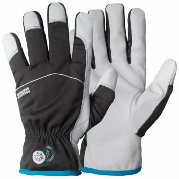 Gloves, Work Gloves, Goatskin, Fleece Lined Waterp.