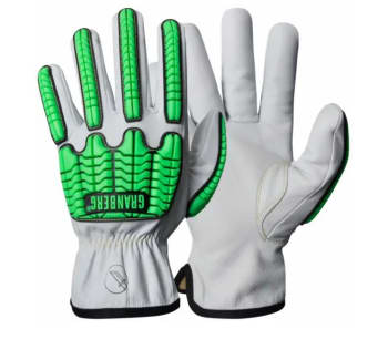 Gloves, Goatskin Impact & cut D, lined with Kevlar