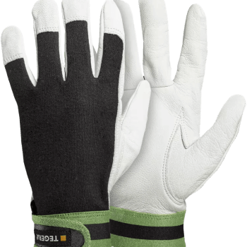 Glove full grain goatskin closure with hook & loop