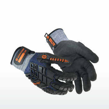 GLOVE WORKHAND DRY-FIT AIRFL/MPACT, CUT E, WATERPROOF