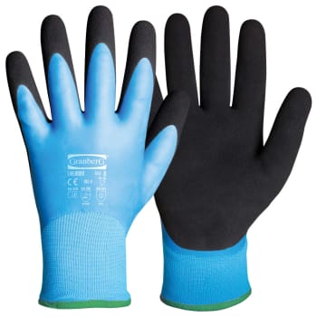Gloves, assembly, winter, double latex coat, waterproof