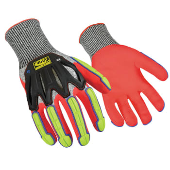 Gloves Ringers Knit Cut 5