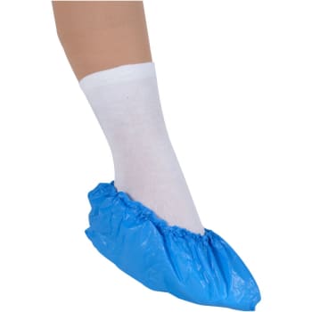 Disposable Shoe Covers Blue 35 my, Pack of 100 psc.