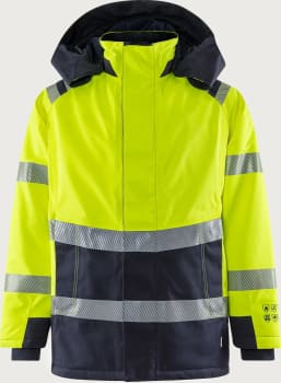 Flamestat Winter Parka Airtech Hiviz Yel/Navy cl 3 4086