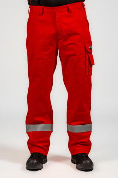 Trouser RW Daletec, FR, 350gr, Red