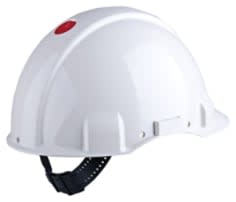 3M Safety Helmet Peltor 440V non Vent. G3001CUV-VI, White