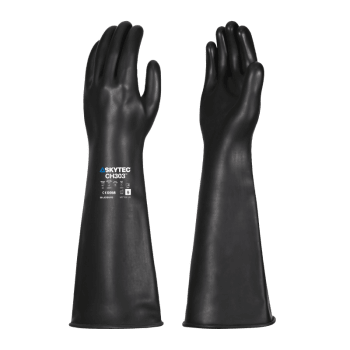 Glove Skytec CH303 60cm Black Latex