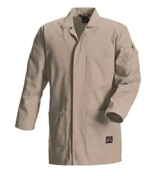 Lab Coat Tall RW FR, Men's, Daletec 220 gr/m2, White