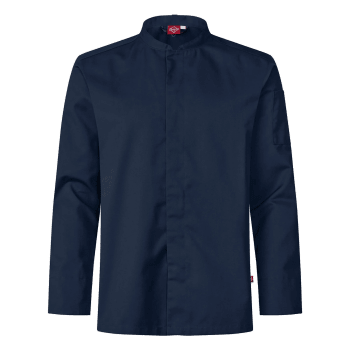 Segers1099 Chef Jacket Long Sleeve, Unisex - Navy