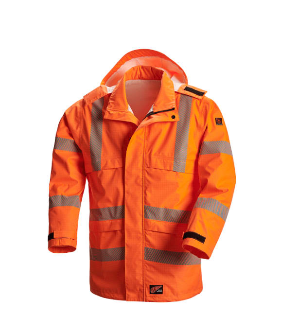 Jacket RW FlashGuard® RainShield, Orange