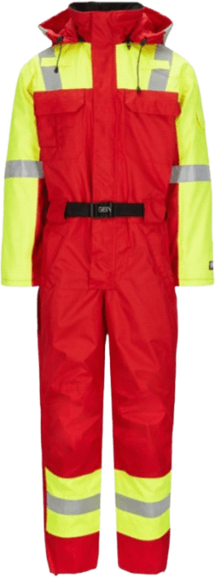 GSA Winter Coverall Multinorm Red/Yellow